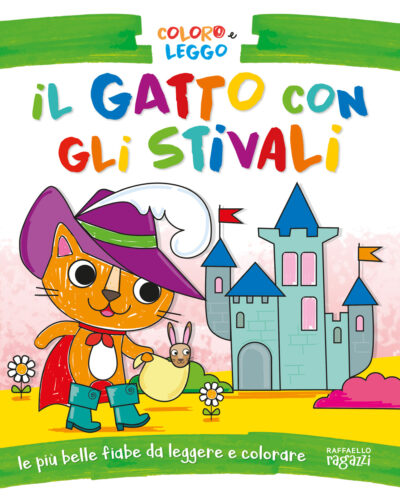 Coloro e leggo - Il Gatto con gli stivali